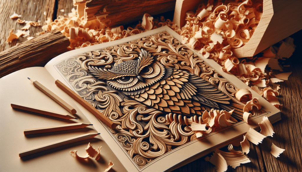 Adult Coloring Book: Wood Carving Patterns Coloring Book for Adults by Color My Moods Adult Coloring Books and Journals: A Unique Patterns Coloring Book for Relaxation and Stress Relief