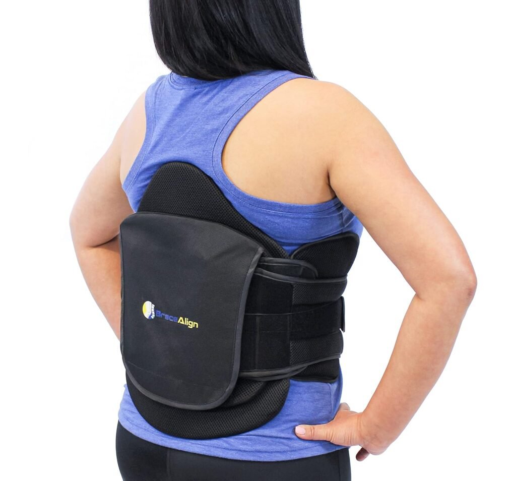 VertebrAlign LSO Medical Lower Back Brace L0650 L0637 - Recovery and Pain Relief for Herniated, Bulging, Slipped Disc, Sciatica, DDD, Spine Stenosis, Fractures, and Lumbar Support