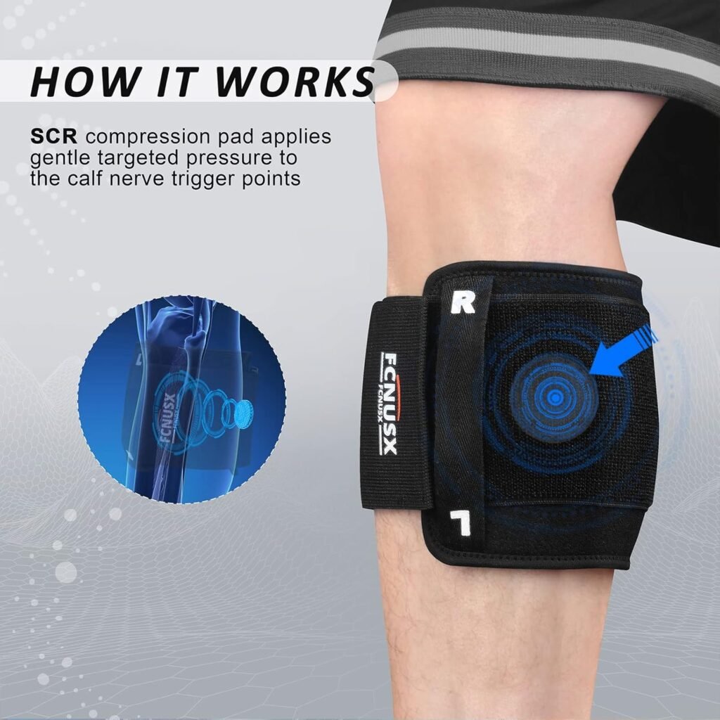 Sciatica Pain Relief Devices Brace - Sciatic Ease Nerve Pain Relief Brace for Men Women, Knee Braces with Pressure Pad Targeted Compression for Sciatic Nerve Pain, Lower Back, Hip