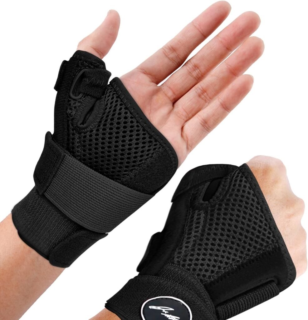 Doctor Developed Compression Gloves for Women and Men, Open-Finger Arthritis Gloves, Typing Gloves, Arthritis  Carpal Tunnel