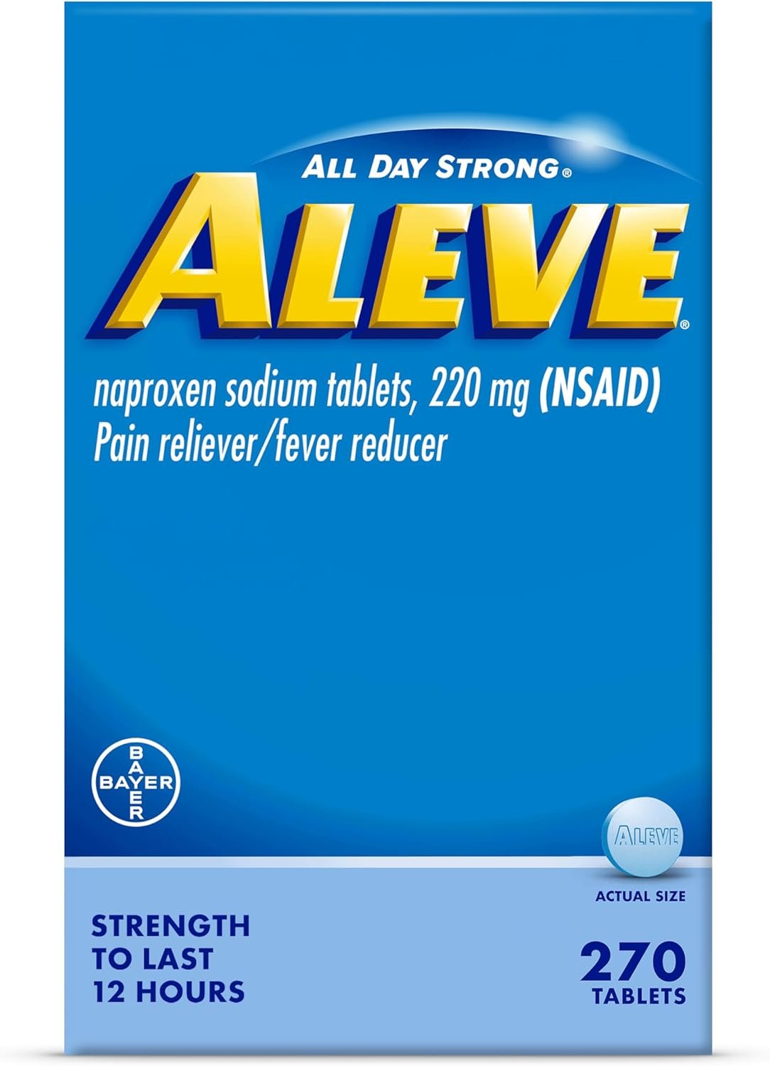 Aleve Pain Reliever Tablets Review