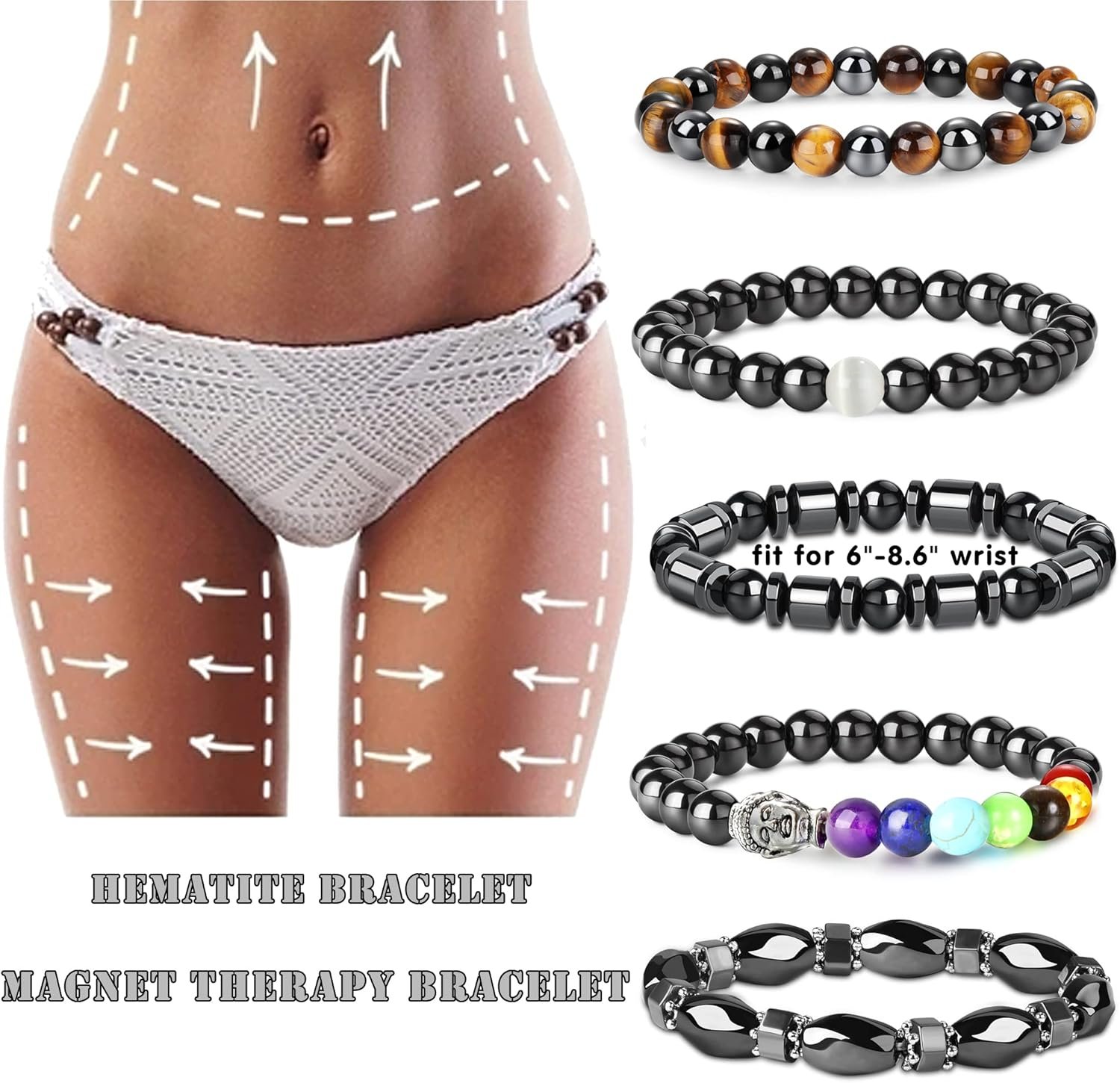 CASSIECA Hematite Magnetic Bracelet Review