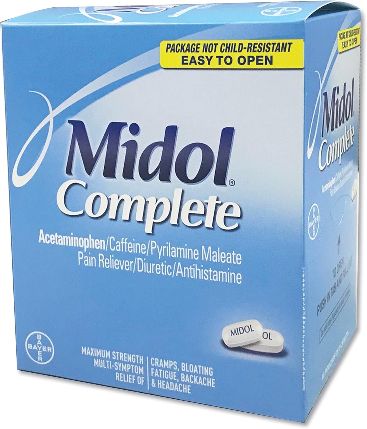 Midol Menstrual Complete 50 Caplets Review