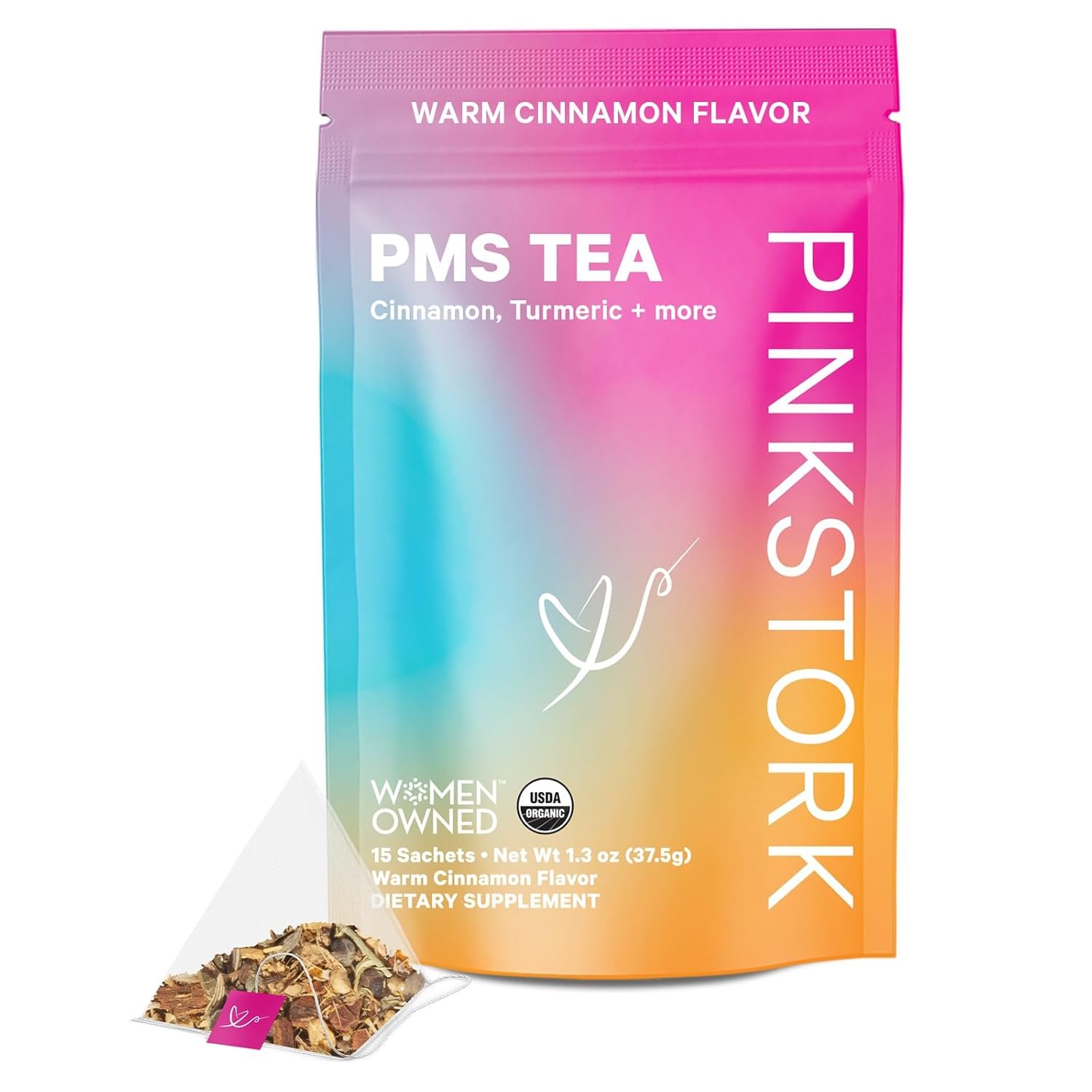 Pink Stork Organic PMS Tea Review